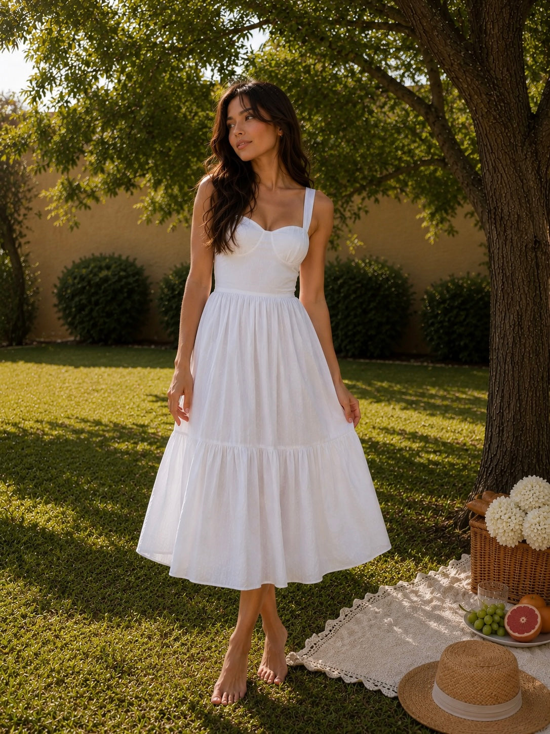 Aura Midi Dress