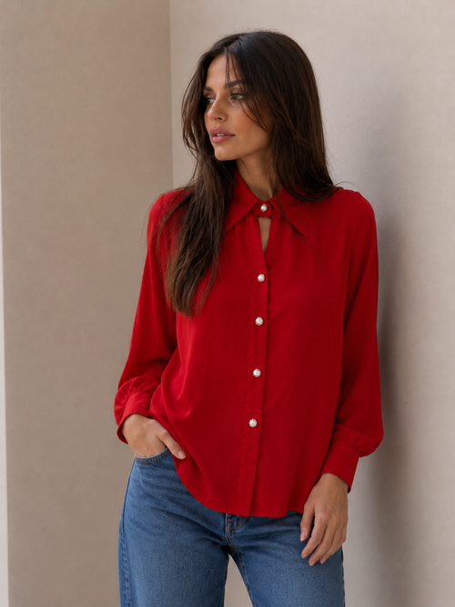 Amore Red Shirt