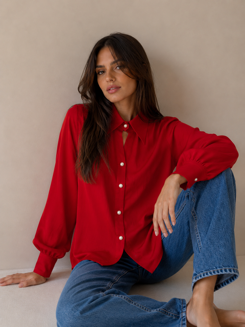 Amore Red Shirt