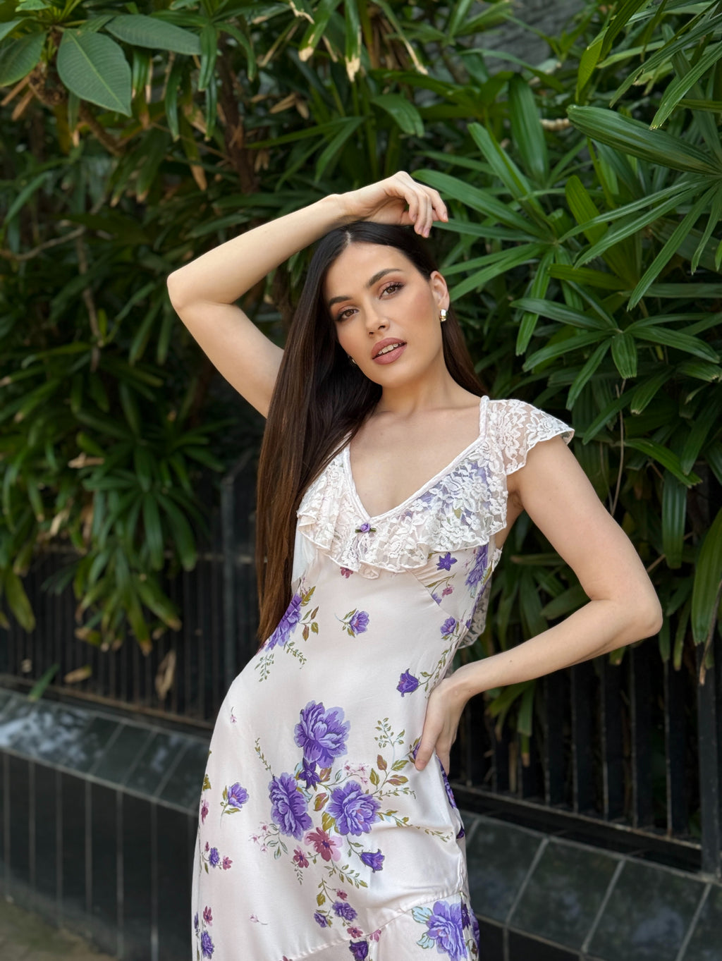 Rosa Pastel Midi Dress