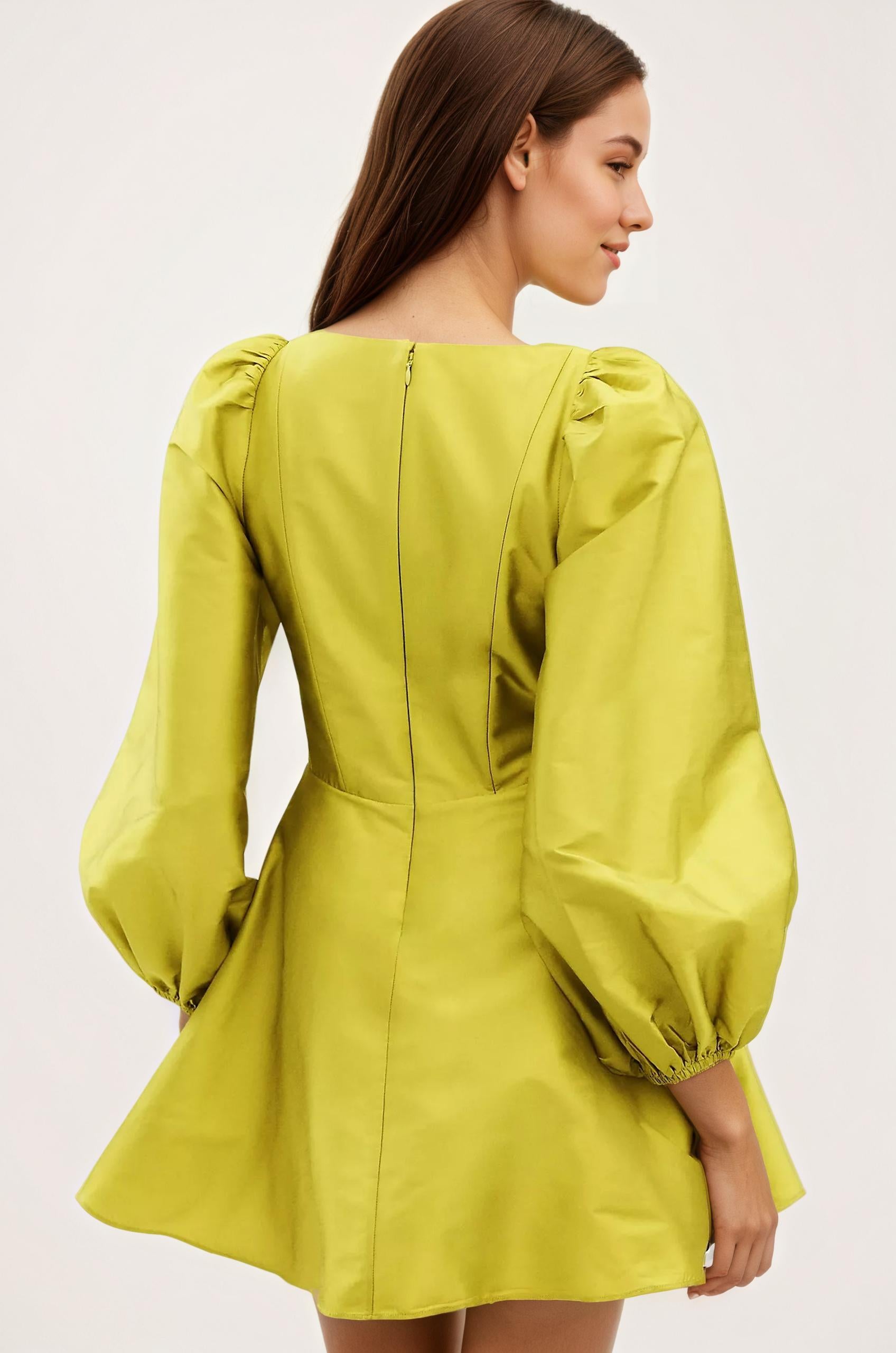 midi dress, puff sleeves, mini dress, yellow dress, summer dress, cute dress, western dress