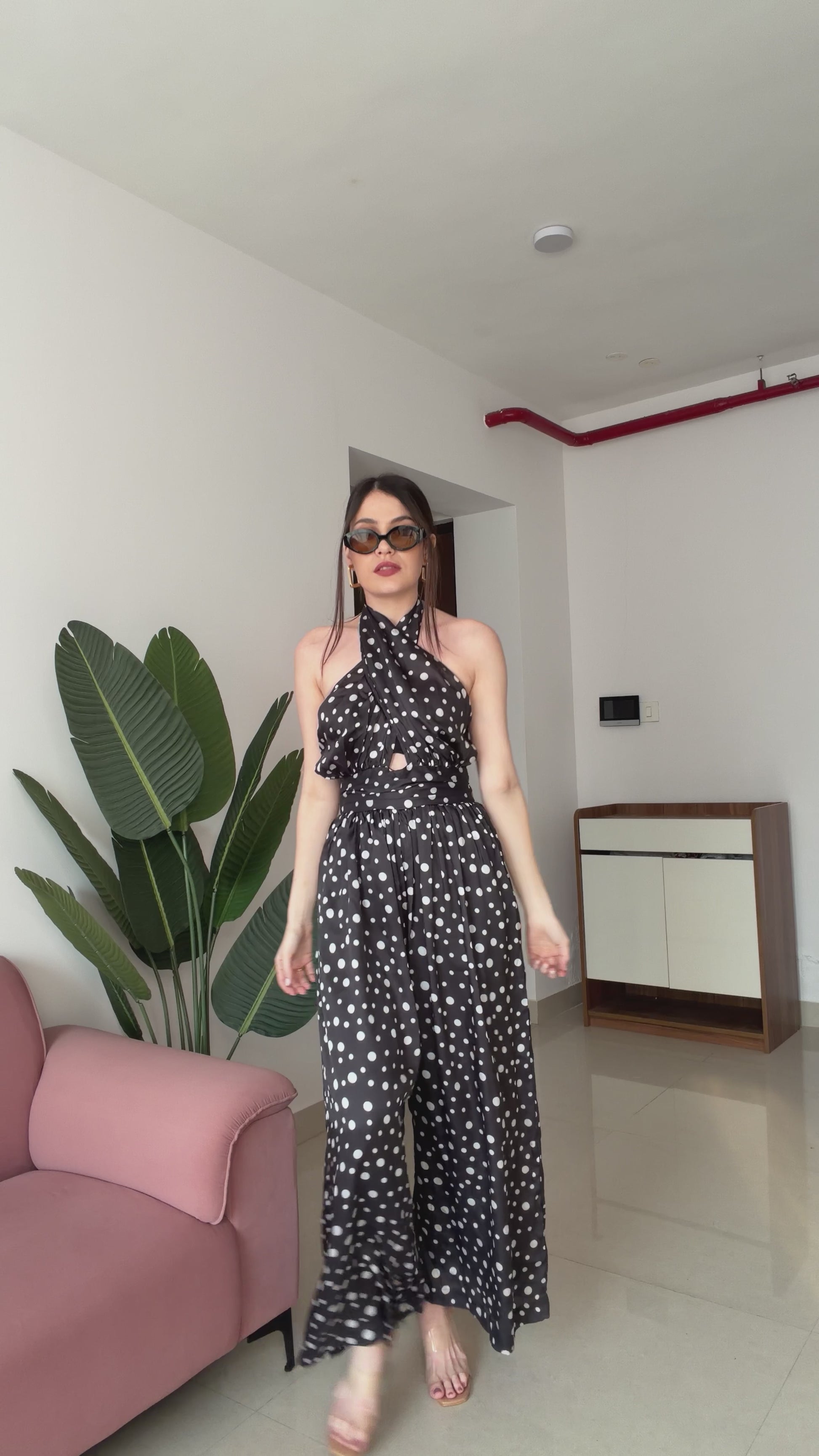 Polka Dot Jumpsuit