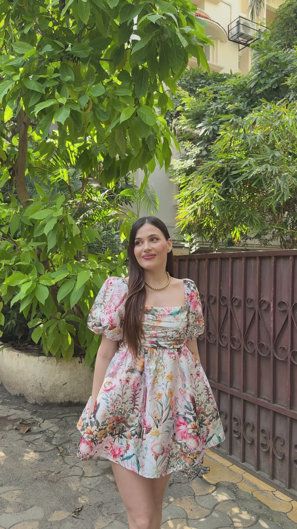 Rosie Puff Mini Dress