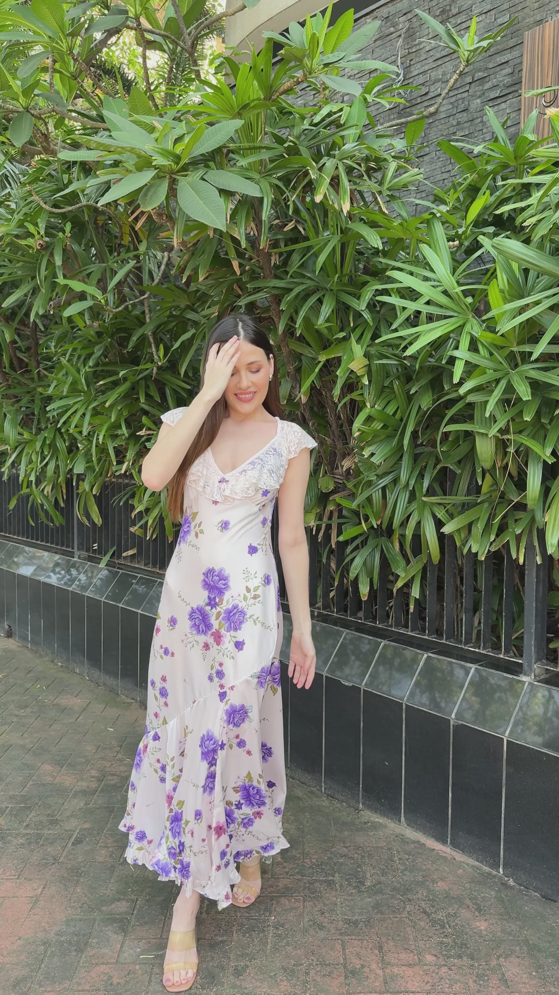 Rosa Pastel Midi Dress